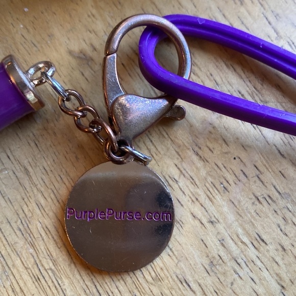 Purple Purse bag charm in good condition - Picture 3 of 4